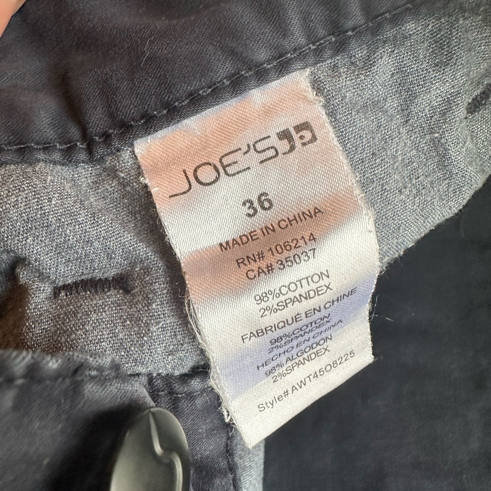 Joe’s mens slim fit chino